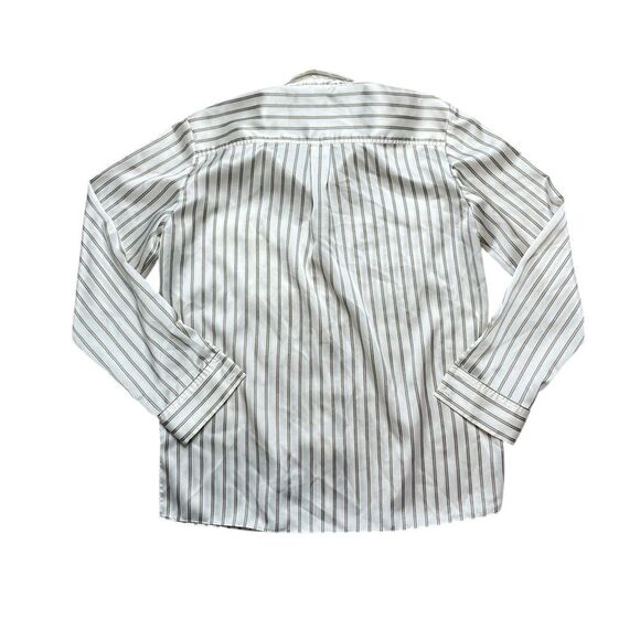 NWOT FRAME Slim Pocket Shirt Cypress Multi Size XS - Picture 4 of 12